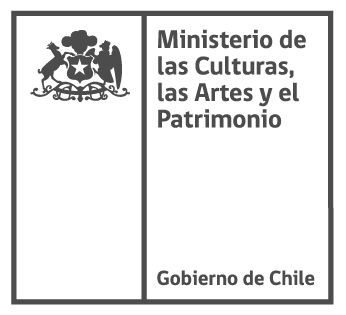 logo del Ministerio de las Culturas, las Artes y el Patrimonio de Chile